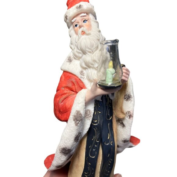 Sarah's Attic Spirit Of Christmas Guiding Light Santa Figurine - Picture 11 of 11